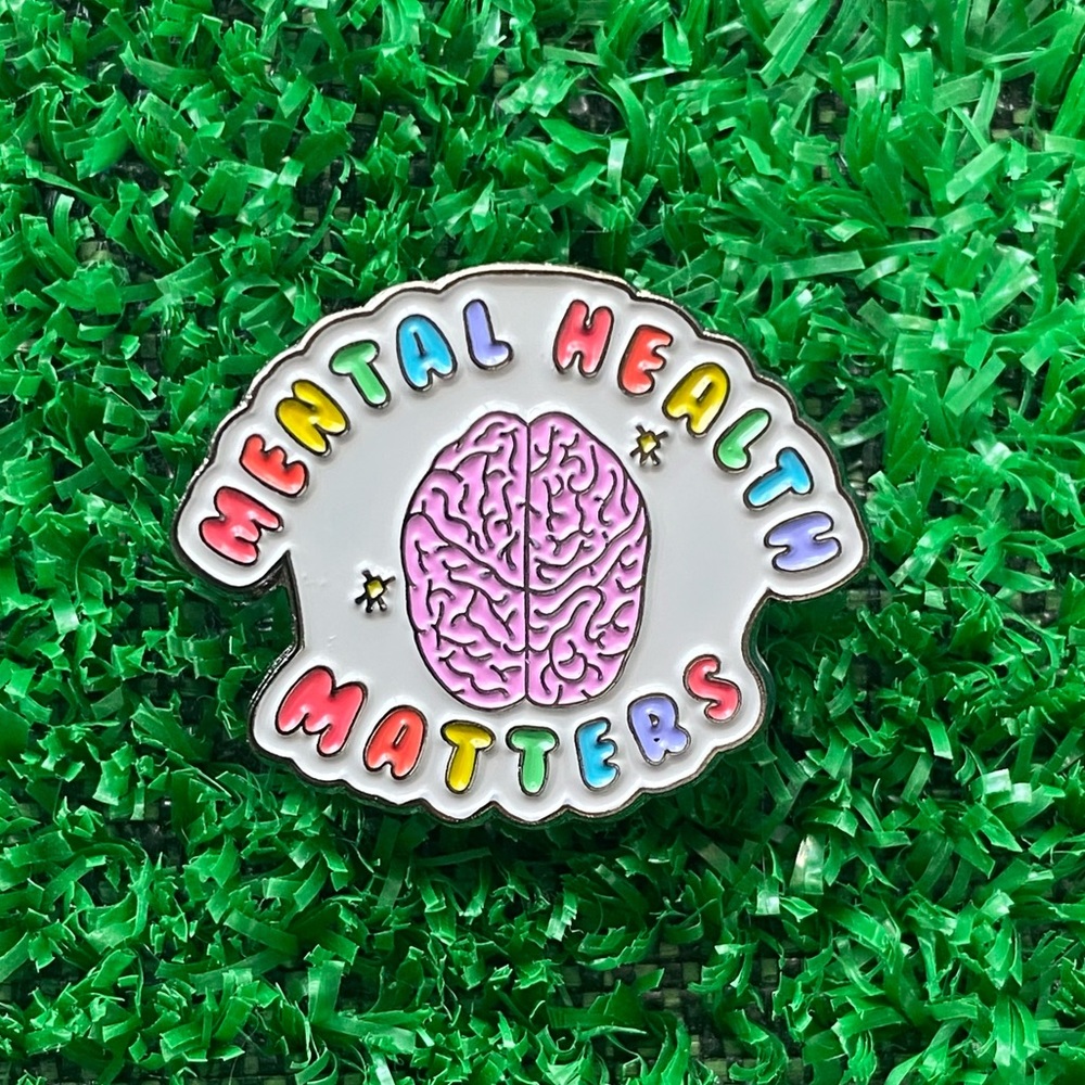 Mental Health Matters Enamel Pin/ Brooch Lapel - Picture 6 of 6